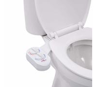 Bidet Toilet Seat Attachment Single/Dual Nozzle Sprayer Accessories vidaXL