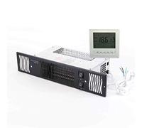 Bidex Diamond 1.9kw Electric Kitchen Plinth Heater + Timer - Black Grille