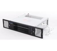 Bidex Diamond 500 Central Heating Kitchen Plinth Heater - Black Grille