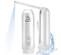Bidezo Portable Bidet, Mini IPX6 Waterproof Handheld Personal Travel Bidet with 2 Pressure Modes, 180° Adjustable Nozzle for Personal Hygiene/Soothing Postpartum Care/Perineal & Hemmoroid Treatment