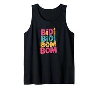 Bidi Bidi Bom Bom Latina Music Lover Design Tank Top