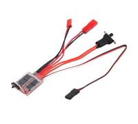 Bidirectional Brushed ESC | Pack-and-Play Design Multi-level Current Adjustment - Electric Speed Controller for RC Car - for Boat Underwater Propeller Tank RC Car