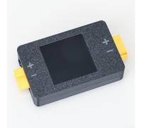 Bidirectional DC Coulomb Meter 8-150V 25A Digital Volt Meter for Battery Consumption Monitor and Energy Analyzer(Black)