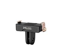 Bidirectional Metal Magnetic Mounting Base for DJI Osmo Action6 for DJI Osmo Nano Quick Release Mount Expansion Adapter with Two-claw Interface