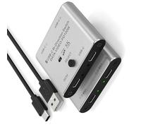 BiDirectional USB C Switcher USB C KVM Switches For 8K@60Hz/4K@144Hz 1080P@165Hz Video Transfer 100W Charging Capability