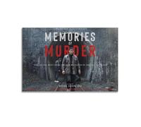 BIDNSNHKJ Memories of Murder Room Decoration Poster Print Wall Art Decoration Canvas Poster Aesthetic Poster for Bedroom Living Room Wall12x18inch(30x45cm) Unframe-style