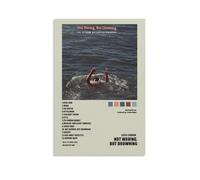 BIDNSNHKJ Not Waving, But Drowning Loyle Carner Album Room Decoration Poster Print Wall Art Decoration Canvas Poster Aesthetic Poster for Bedroom Living Room Wall12x18inch(30x45cm) Unframe-style