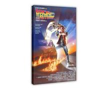 BIDYUM American Science Fiction Film Back to The Future Posters Canvas Poster Bedroom Decor Landscape Office Room Decor Gift 24x36inch(60x90cm)