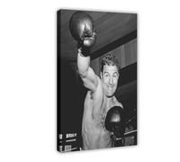 BIDYUM Heavyweight Champion ROCKY MARCIANO Glossy Canvas Poster Bedroom Decor Landscape Office Room Decor Gift 08x12inch(20x30cm)