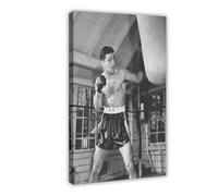 BIDYUM Heavyweight Champion ROCKY MARCIANO Glossy1 Canvas Poster Wall Art Decor Print Picture Paintings for Living Room Bedroom Decoration 24x36inch(60x90cm)