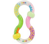 Bieco Ring Rattle Baby with Moving Elements | Teething Ring | Rattle Ring Baby Ring Rattle Grasping Toy Rattle Ring Rattle Motor Activity Toy | Sensory Toy for Babies