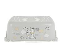 Bieco Children's Step Stool Zebra, Anti-Slip | Single Step, 14cm High | 42x28cm | Kids Stool | Children's Bathroom | Up | Kids