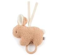 Bieco Music Box Rabbit Fine 20 cm | Baby Music Box Made of bouclé | Cuddly Toy Rabbit to Help Babies Fall Asleep | Rabbit Cuddly Toy Baby Music Box