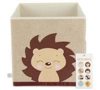 BIECO Piksi Hedgehog Toy Box - Toy Storage Box - Kallax Shelf Boxes Storage - Shelf Nursery - Boxes 33x33
