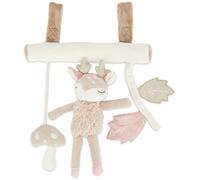 Bieco Pram Chain Design Hedgehog | Approx. 30 x 21 cm | Maxi COSI Toy, Mobile Baby Bed or for Baby Playpen | Play Arch Pendant | Activity Game | Mobile Baby Toy | Grabbing Rings Baby