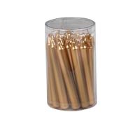 Biedermann & Sons 20 Gold Metallic Chime Or Tree Candles