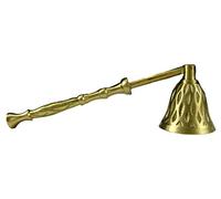 Biedermann & Sons Candle Snuffer, Antique Hammered Satin Brass 6.75" Long, M2311