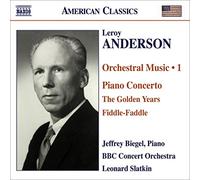 Biegel:Bbc Co:Slatkin - Anderson, L - Orchestral Works, Vol 1