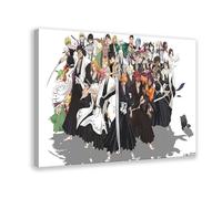 biegzc Bleach Anime TV Series Poster Canvas Poster Wall Art Decor Print Picture Paintings for Living Room Bedroom Decoration 08x12inch(20x30cm)