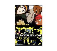 biegzc Cowboy Bebop Poster Canvas Poster Wall Art Decor Print Picture Paintings for Living Room Bedroom Decoration 12x18inch(30x45cm)