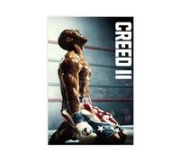 biegzc Creed II (2018) Movie Film Cover Canvas Poster Canvas Poster Bedroom Decor Landscape Office Room Decor Gift 12x18inch(30x45cm)