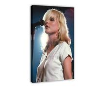 biegzc Debbie Harry, Blondie, Canvas Poster Bedroom Decor Landscape Office Room Decor Gift 12x18inch(30x45cm)