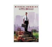 biegzc Falling Down (1993) Movie Film Poster Canvas Poster Bedroom Decor Landscape Office Room Decor Gift 24x36inch(60x90cm)