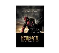 biegzc Hellboy 2 The Golden Army Movie Poster Canvas Poster Bedroom Decor Landscape Office Room Decor Gift 08x12inch(20x30cm)