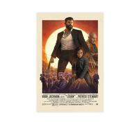 biegzc Logan X-Men Wolverine Old Man Logan Retro Design Movie Canvas Poster Bedroom Decor Landscape Office Room Decor Gift 12x18inch(30x45cm)