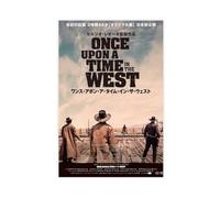 biegzc Once Upon A Time in The West - 1968 Canvas Poster Bedroom Decor Landscape Office Room Decor Gift 12x18inch(30x45cm)
