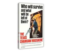 biegzc The Texas Chain Saw Massacre 1974 Film POSTER PRINT Canvas Poster Bedroom Decor Landscape Office Room Decor Gift 08x12inch(20x30cm)