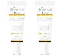 Bielenda Dr Medica Overpigmentation Soothing Cream with SPF 50 for the day, 50 ml (Pack of 2)