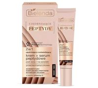 Bielenda Firming Peptides 2in1 Firming And Brightening Anti-wrinkle Cream + Peptide Serum Under Eyes And Eyelids 15 ml