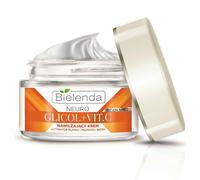 Bielenda Neuro Glicol - Moisturising Face Cream - Wrinkles Are Smoothed Out And Discolorations Reduced + Vit. C - Moisturizing Face Cream Day Spf 20, 50 ml