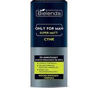 Bielenda Only For Men - Ultra-Light Formula Regulates Sebum, Matifies The Skin Shrinks Pores And Reduces Shine Of The Skin - Only For Men Gel Super Mat - 50 ml