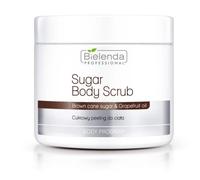 Bielenda Professional Brown Cane Sugar & Grapefruit Oil Body Scrub 600g