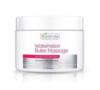 Bielenda Professional Watermelon Body Butter Massage with Avocado Oil & Shea Butter | Arbuzowe Maslo Do Masazu Ciala 500ml Set with STAPIZ Hair Shampoo 15ml or Mask 10ml