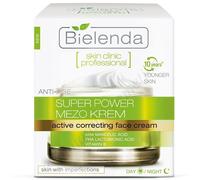 Bielenda Professional Mezo Anti-Wrinkle Corrective Cream, Anti-Ageing Treatment for Combination, Oily & Acne-Prone Skin, Day/Night, 50 ml