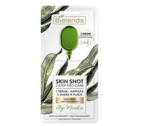 BIELENDA SKIN SHOT 2-step Pro Care mask in sheet + ampoule - hyaluronic acid and tranexamic acid + algae - hydration and antioxidation