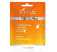 Bielenda SupremeLab Energy Boost Brightening And Moisturising Mask With Ultra-Stable Vitamin C 1 Patch