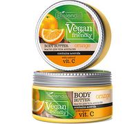 Bielenda Vegan Friendly - Actively Take Care Of The Skin, Tone, Moisturize And Soften It, Restoring The Extraordinary Smoothness And Elasticity - Vegan Friendly Orange Body Butter - 250 ml