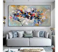 BIEMBI Modern Abstract Art Canvas Painting Colorful Print Posters Nordic Minimalist Pictures Living Room Home Decoration Cuadros 30x60cm Frameless
