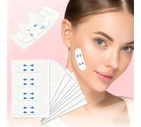 BIEMDDERK Face Lift Tape，60PCS Neck Tape Lifting Invisible Instant Face Tape for Wrinkles Overnight Sagging Skin Double Chin-BB1