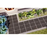 Bien Artis Dark Black 600mmx900mm 20mm Porcelain Paver. Pack Of 40 With Coverage Of 21.6 Sqr Mtrs