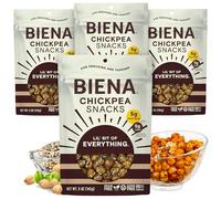 Biena Crispy Roasted Chickpea Snacks, Lil' Bit of Everything, Protein Rich Snacks, High Fiber Snacks, Gluten Free, Vegetable Based, GMO Free, Healthy Snacks for Adults and Kids