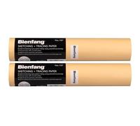 Bienfang Sketching & Tracing Paper Roll, Canary Yellow, 12 Inches x 50 Yards (2-Pack) 100 Yards Total - for Drawing, Trace, Sketch, Sewing Pattern
