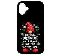 Bienvenido Diciembre: Que La Navidad Nos Reúna Case for iPhone 16 Plus
