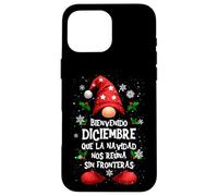 Bienvenido Diciembre: Que La Navidad Nos Reúna Case for iPhone 16 Pro Max