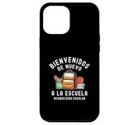 Bienvenidos de Nuevo a la Escuela Consejera Escolar Case for iPhone 12 Pro Max