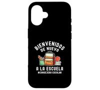 Bienvenidos de Nuevo a la Escuela Consejera Escolar Case for iPhone 16